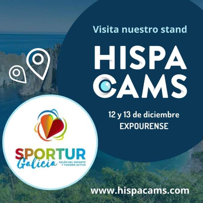 Hispacams presente en Sportur Ourense para promover el turismo en directo